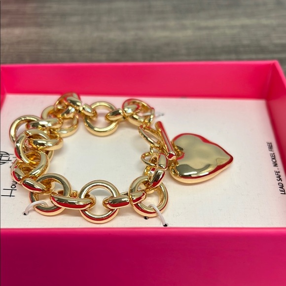 House of Harlow 1960 |Chain Bracelet with Heart Charm ✨ - Picture 5 of 7
